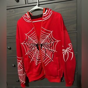 Spider-Man fleece jacket. Size M